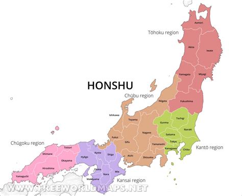 cities in honshu